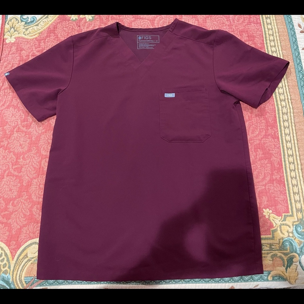 Figs Technical Collection Mens Scrub Top